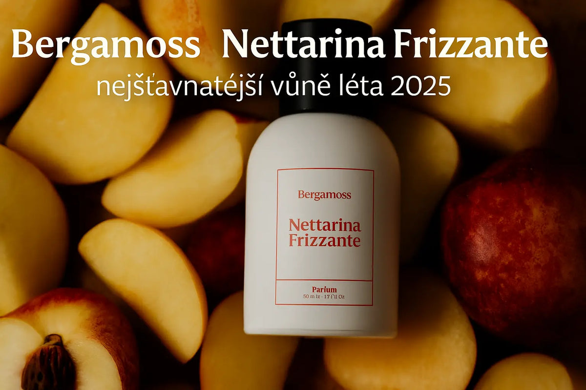 Bergamoss Nettarina Frizzante – nejšťavnatější vůně léta 2025