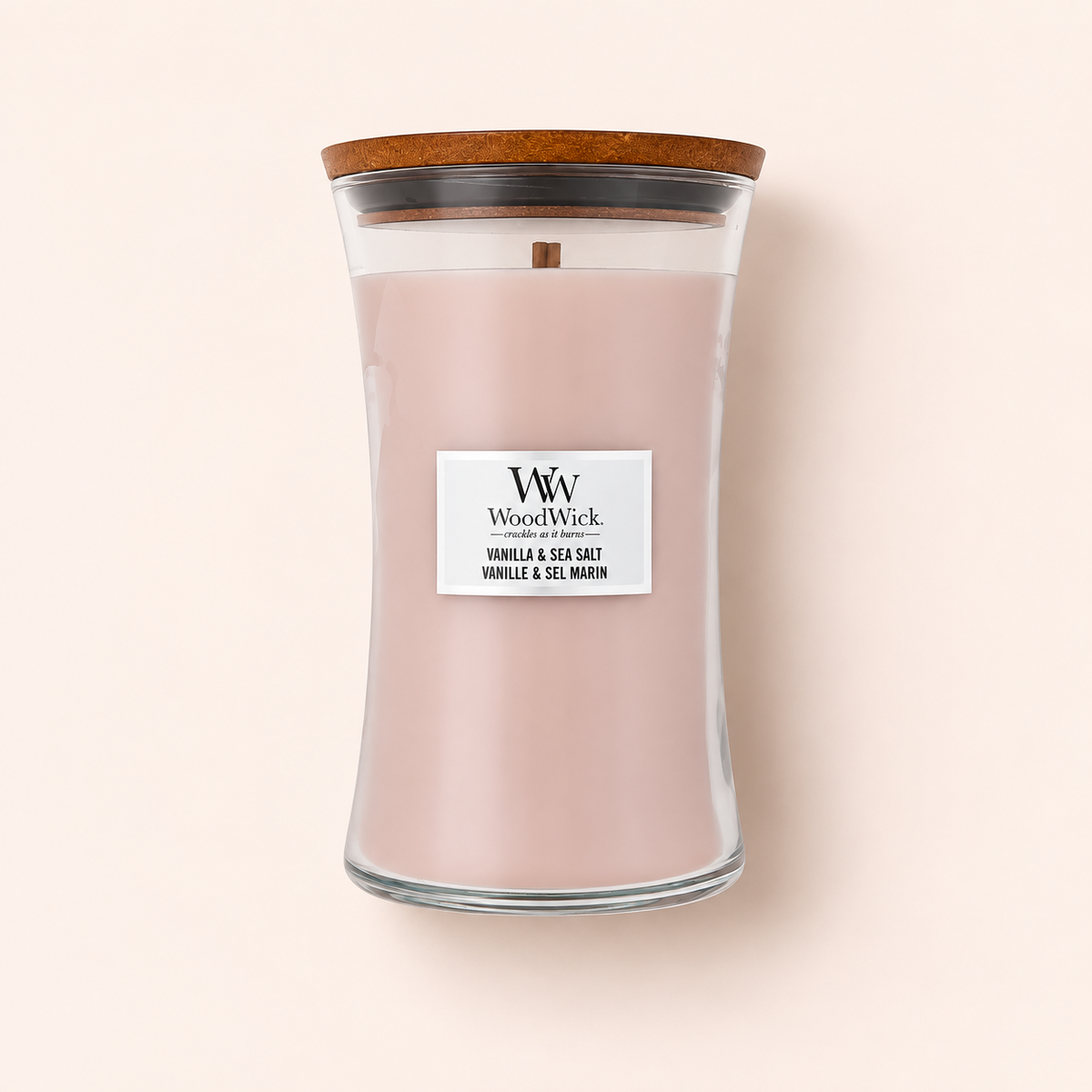 WoodWick Vanilla & Sea Salt 610 ml