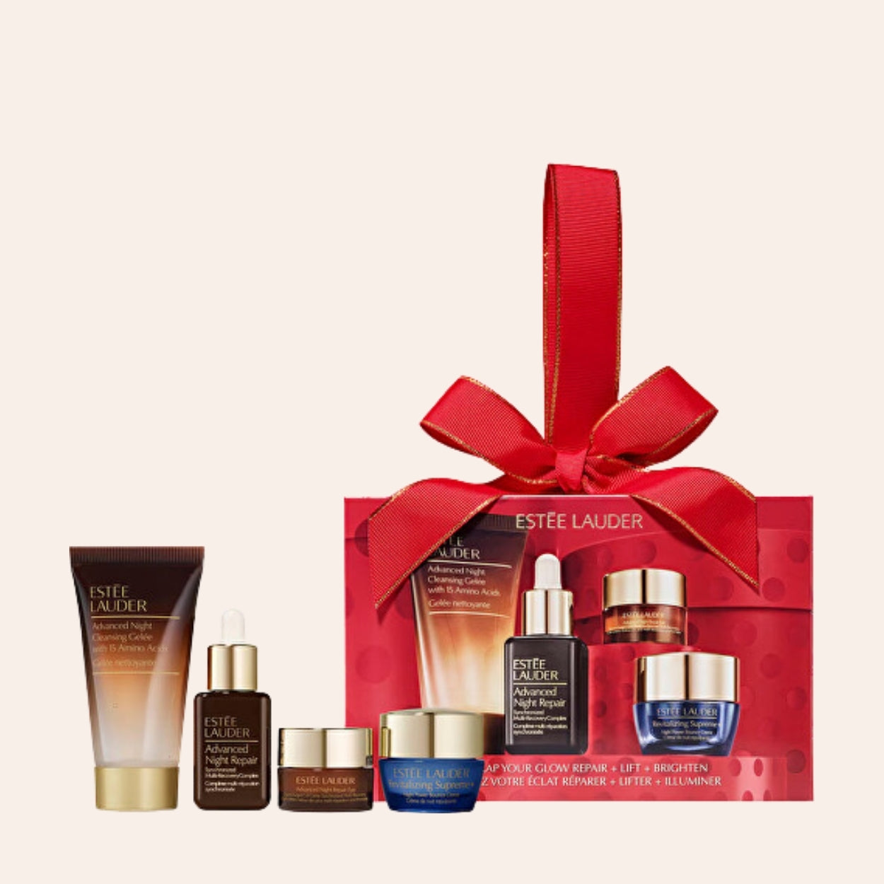 Estée Lauder Unwrap Your Glow Tratament reparator + lifting + iluminator 30 ml
