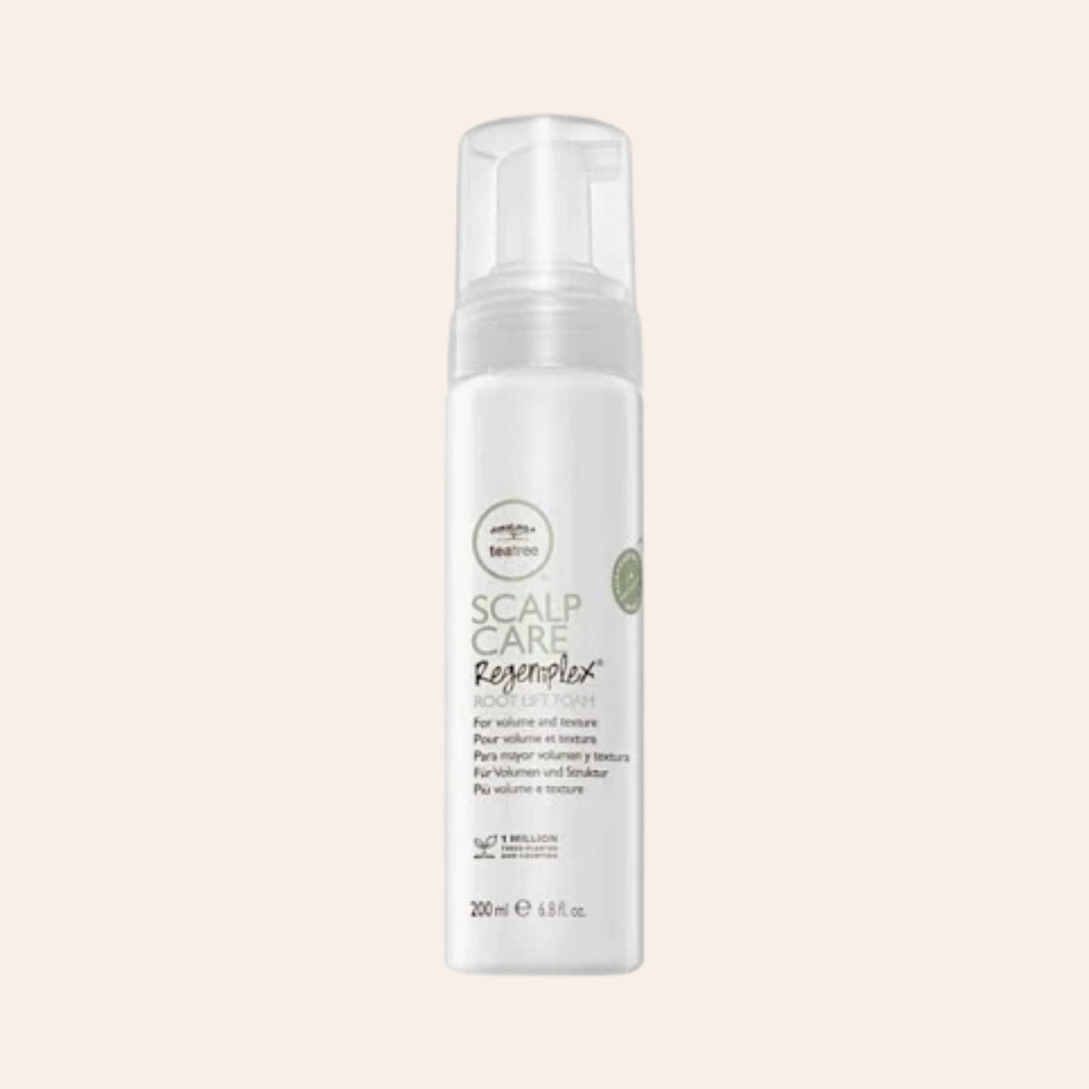 Paul Mitchell TEA TREE Scalp Care Spumă pentru volum la rădăcină împotriva subțierii părului 200 ml