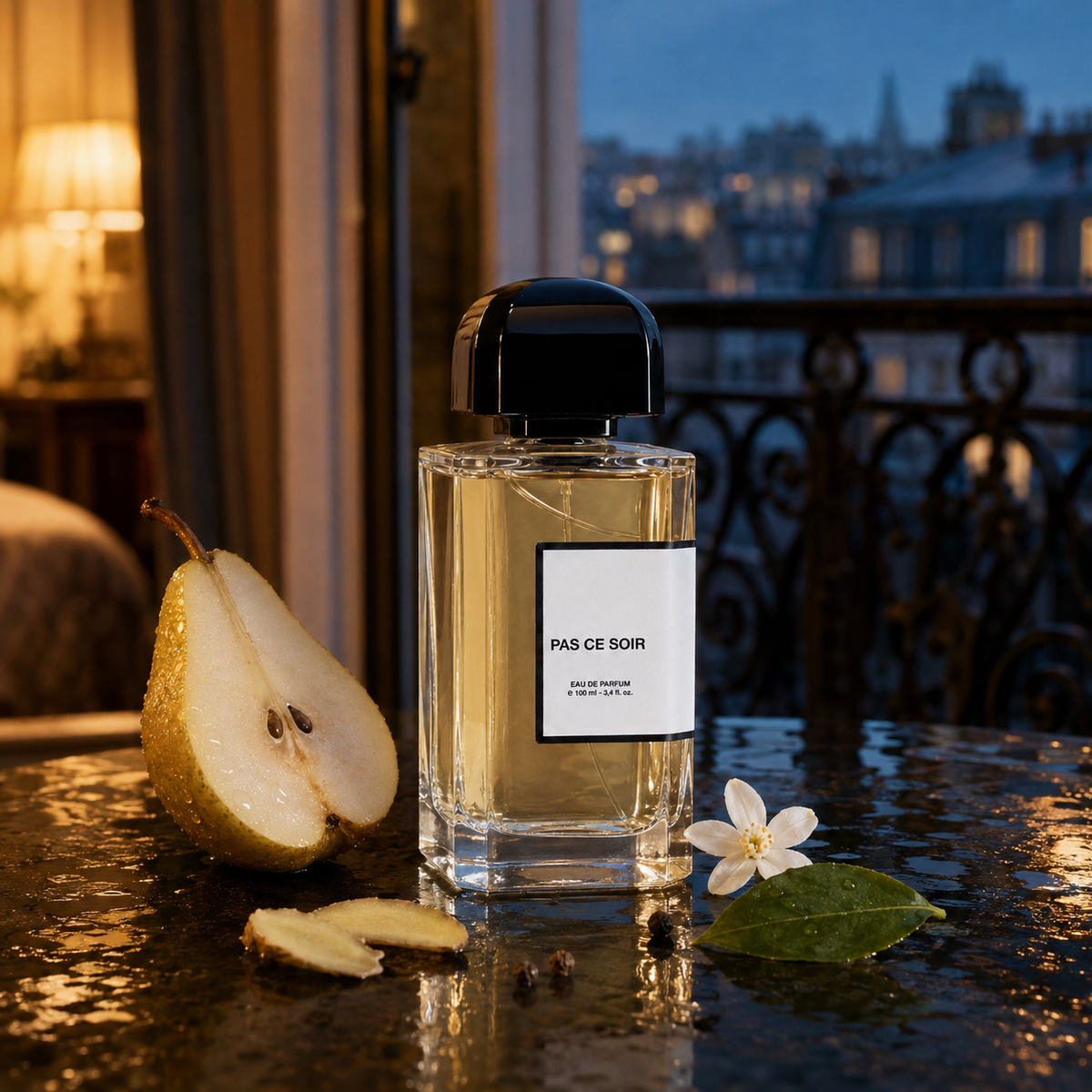 BDK Parfums Pas Ce Soir na pařížském balkoně po dešti – MrRizz