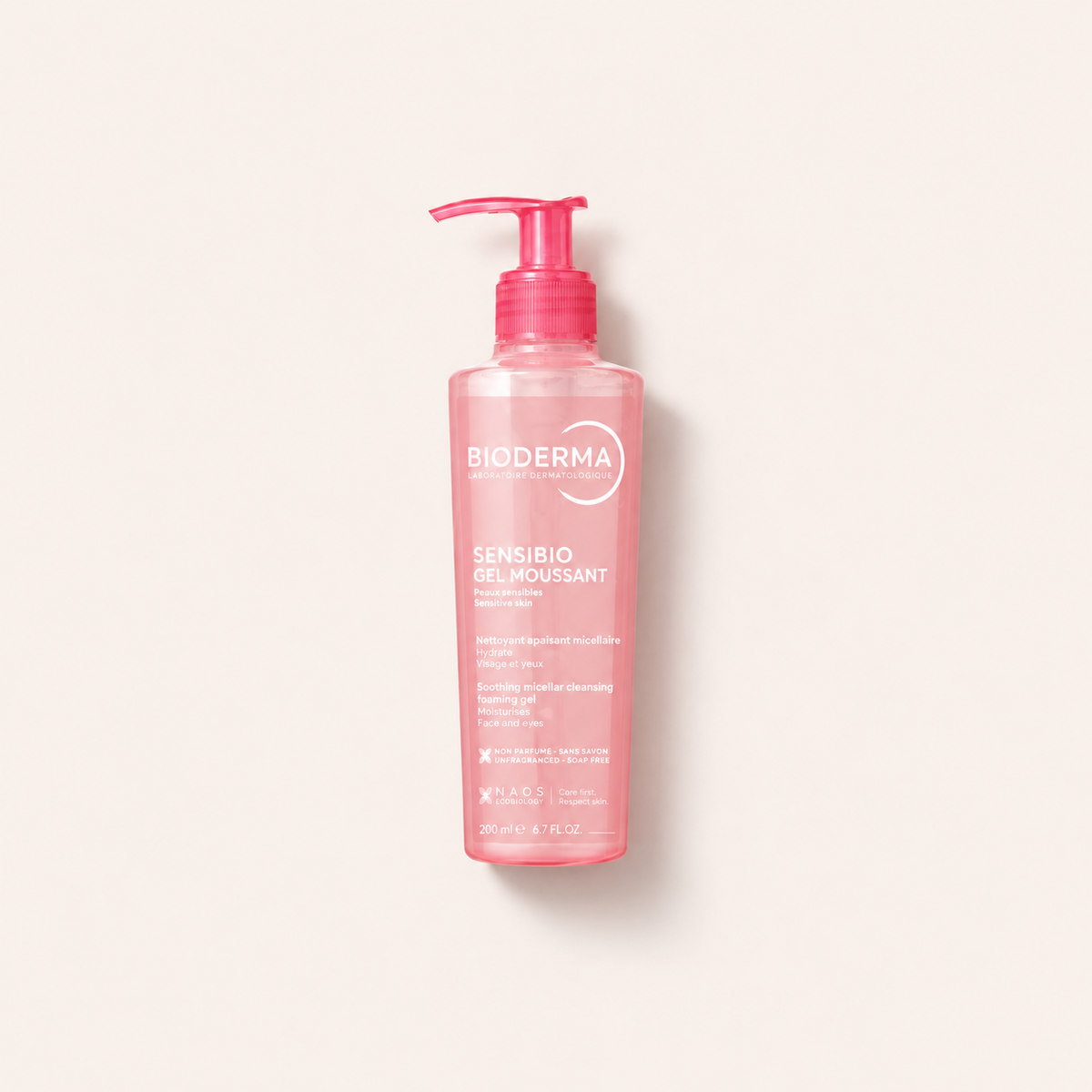 BIODERMA Sensibio Cleansing Foaming Gel 200 ml – čisticí gel – MrRizz