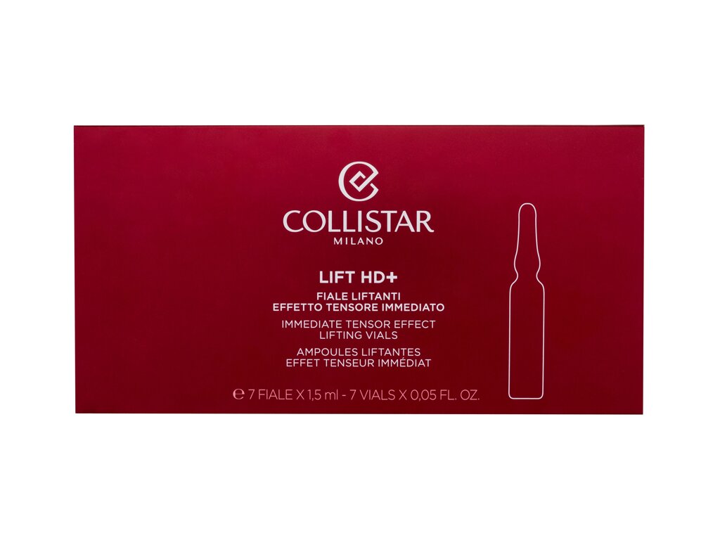 Collistar Lift HD+ Immediate Tensor Effect Lifting Vials 7x1,5 ml - 7x1,5ml - Pleťové sérum