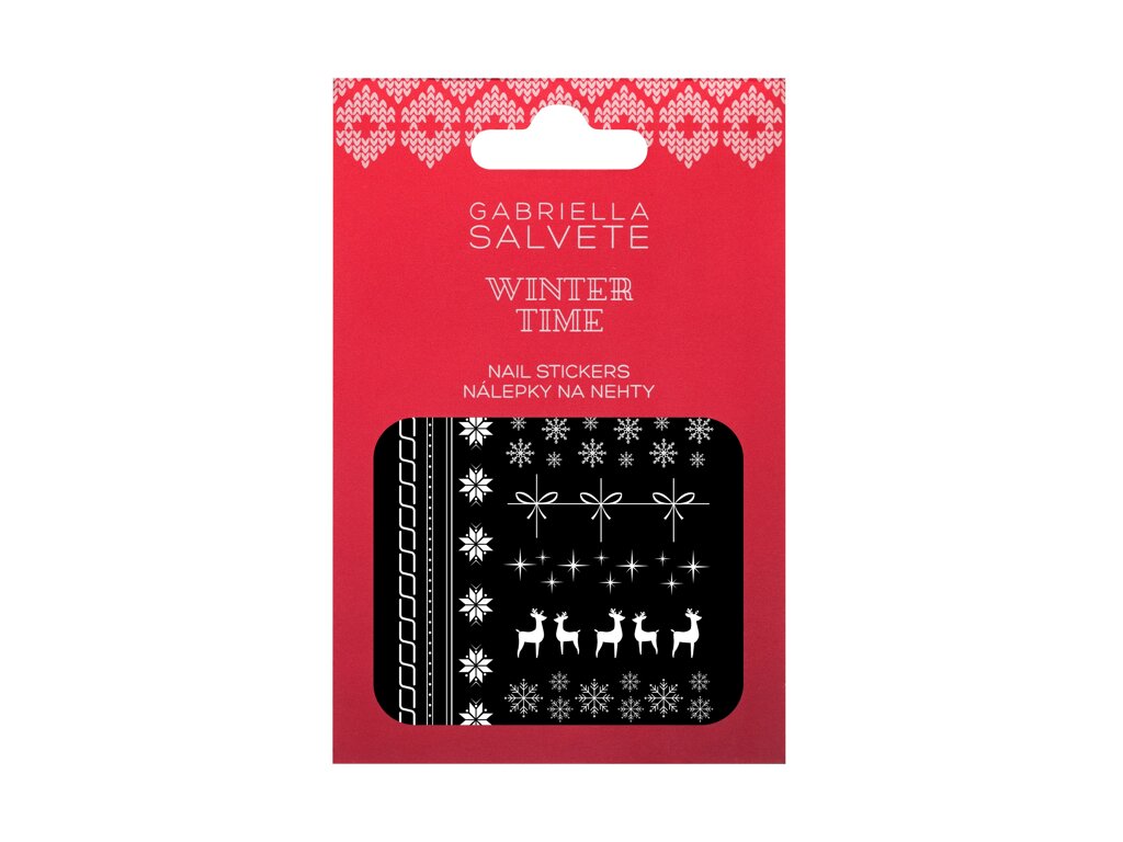 Gabriella Salvete Winter Time Nail Art Stickers 1 ml - 1ml - Ozdoby na nehty