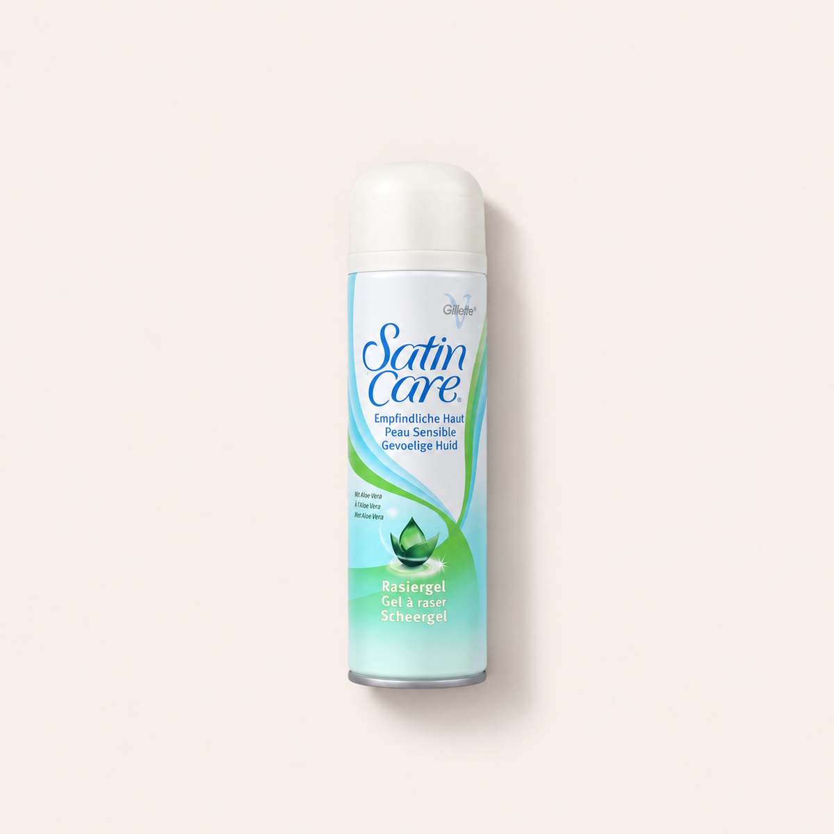 Gillette Satin Care Sensitive Skin 200 ml – gel na holení – MrRizz