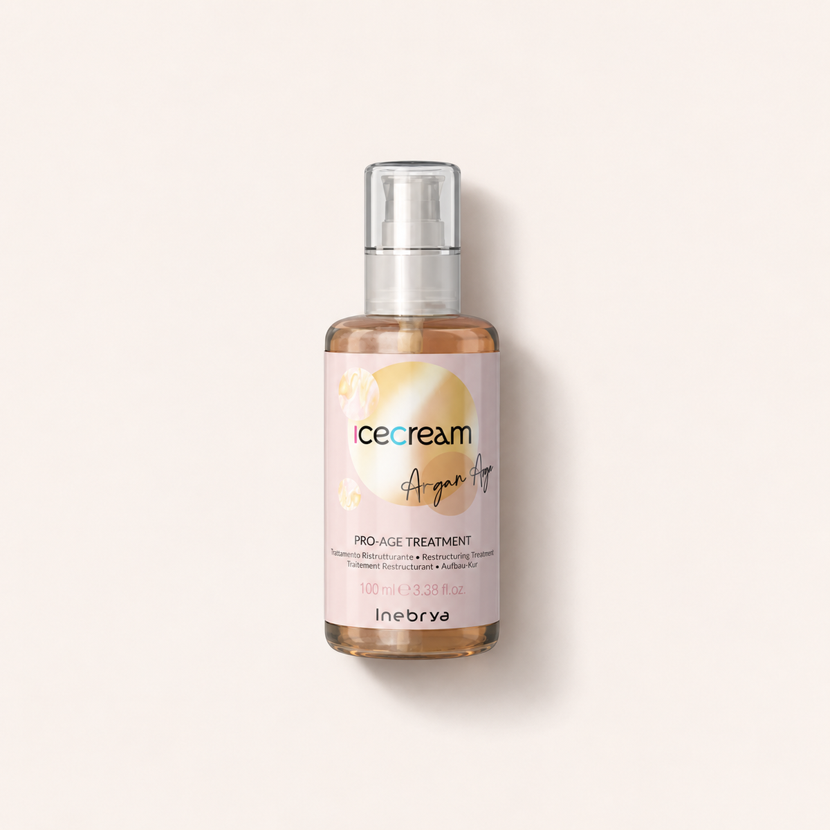 Inebrya Ice Cream Argan Age Pro-Age Treatment 100 ml – olej na vlasy – MrRizz
