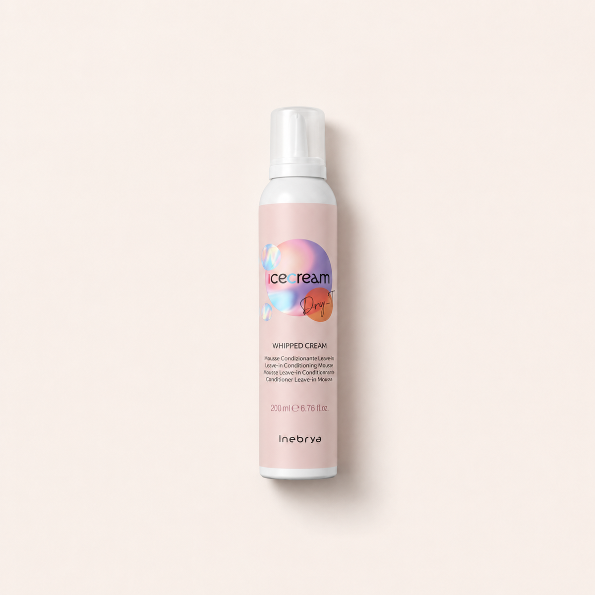 Inebrya Ice Cream Dry-T Whipped Cream 200 ml – kondicionér – MrRizz