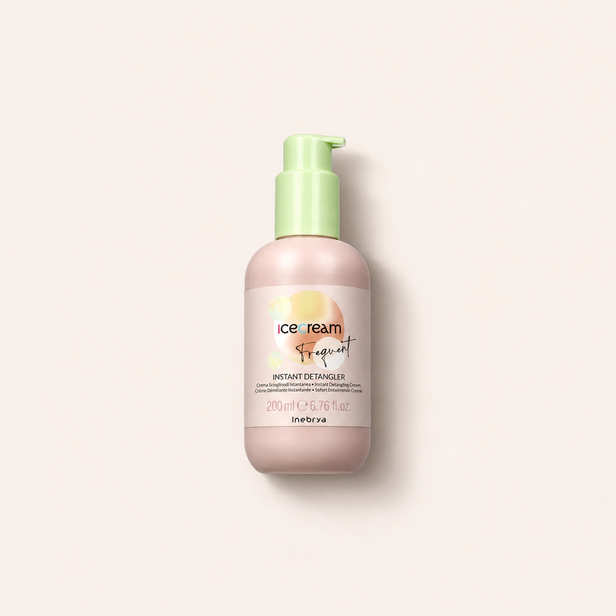 Inebrya Ice Cream Frequent Instant Detangler 200 ml – bezoplachová péče – MrRizz