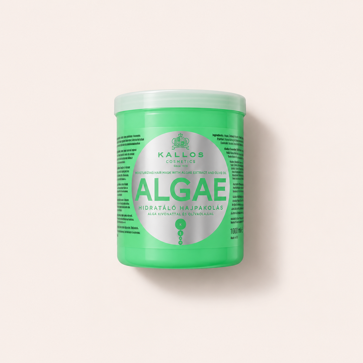 Kallos Cosmetics Algae 1000 ml – maska na vlasy – MrRizz
