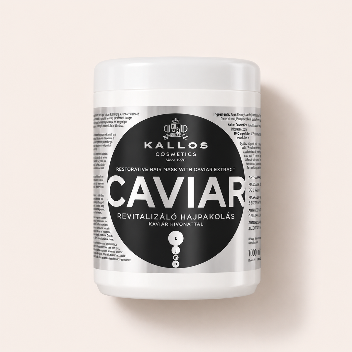 Kallos Cosmetics Caviar 1000 ml – maska na vlasy – MrRizz