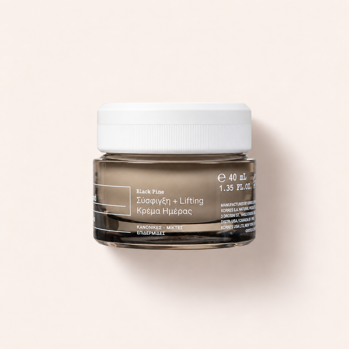 Korres Black Pine Bounce Firming Moisturizer 40 ml – denní pleťový krém – MrRizz