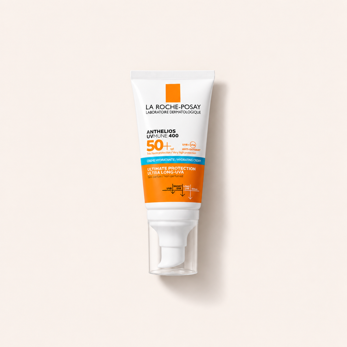 La Roche-Posay Anthelios UVMUNE 400 Hydrating Cream 50 ml – opalovací přípravek na obličej – MrRizz