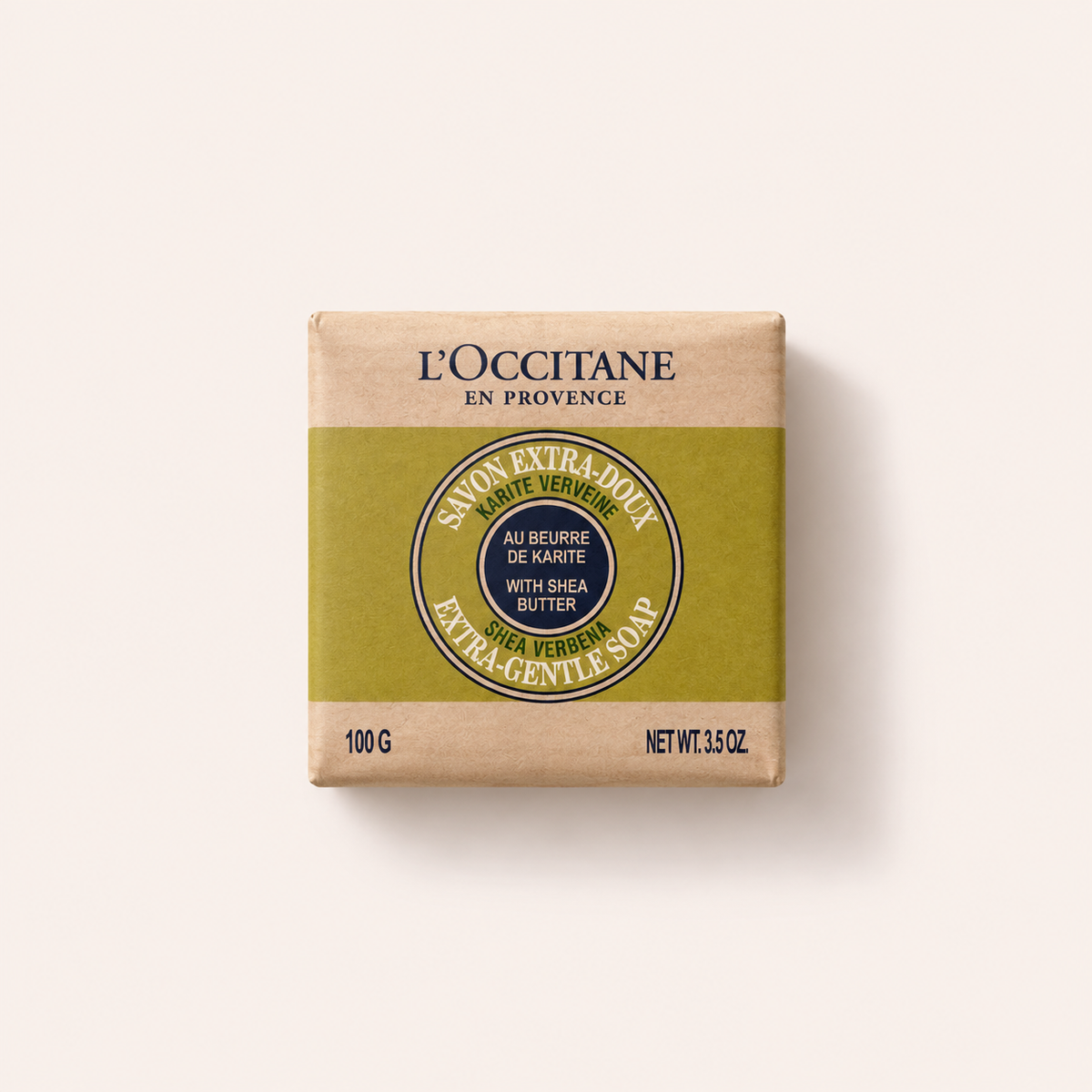 L'Occitane Shea Butter Verbena Extra-Gentle Soap 100 ml – tuhé mýdlo – MrRizz