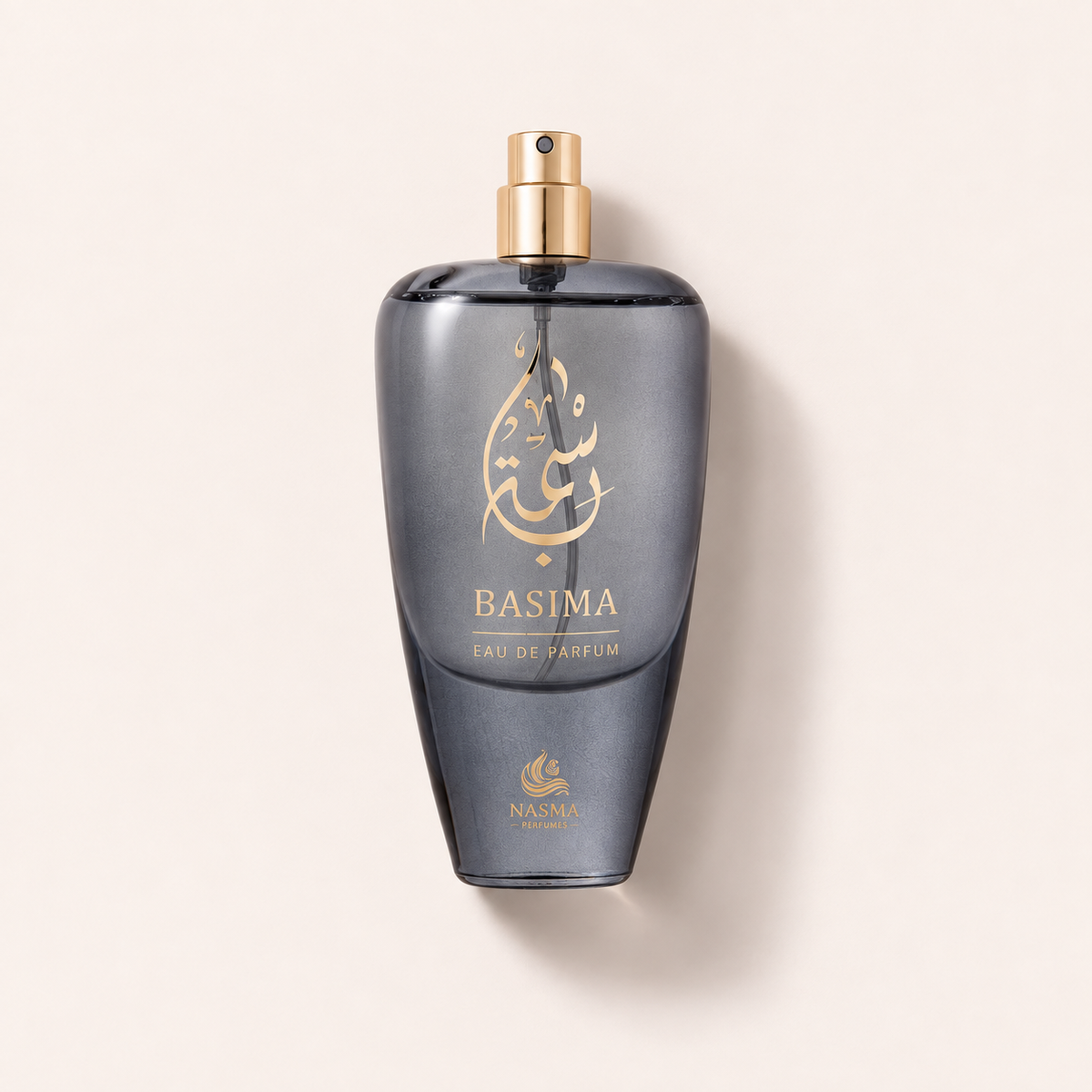 Tester Nasma Basima EDP 100 ml v kouřovém flakonu se zlatým rozprašovačem – MrRizz