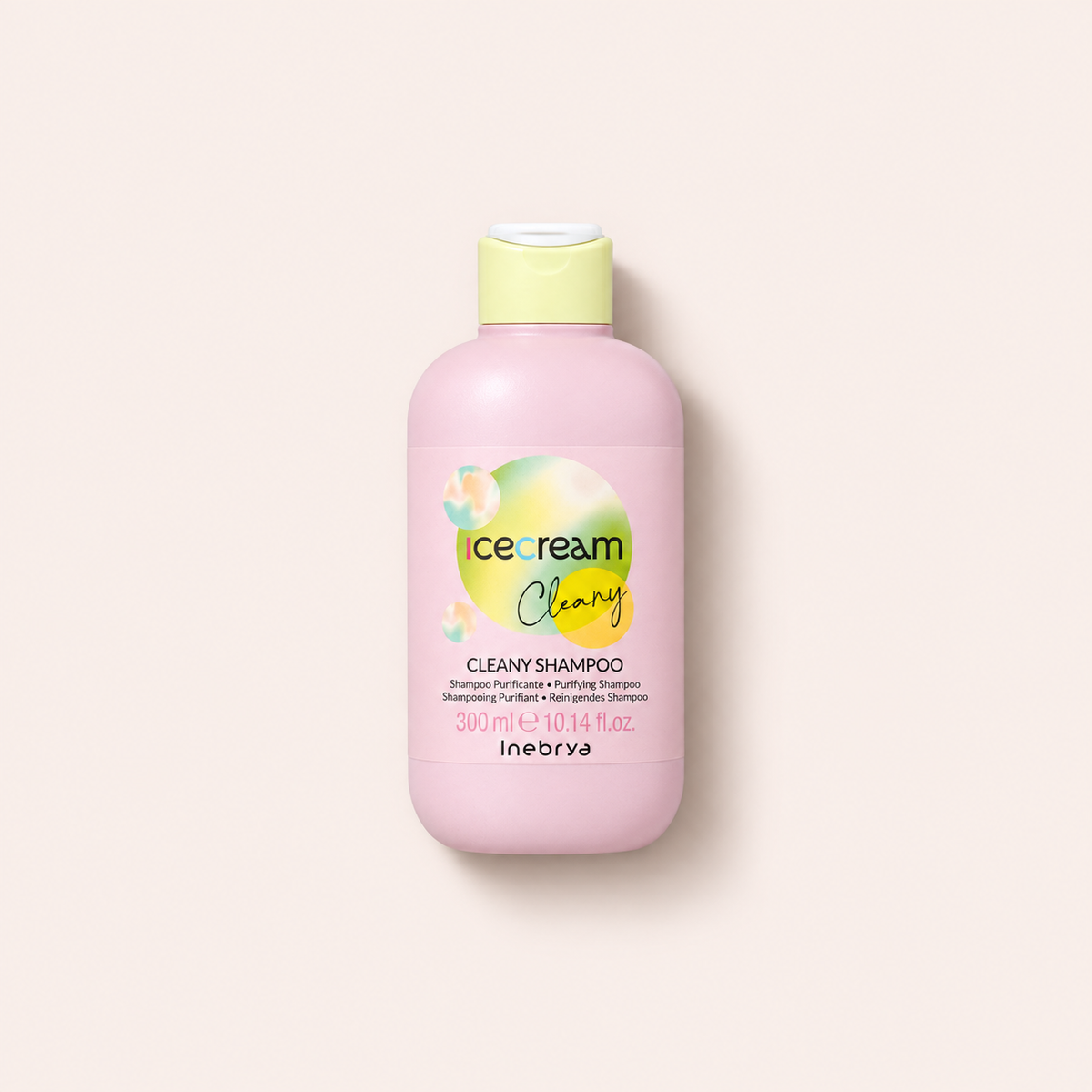 Inebrya Ice Cream Cleany Shampoo 300 ml – titulní produktová fotografie – MrRizz