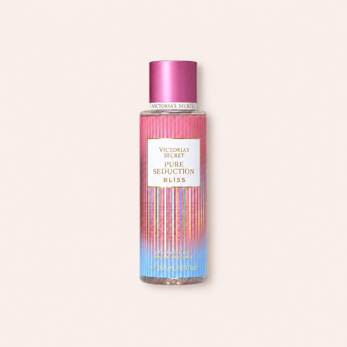 Victoria’s Secret Pure Seduction Bliss Body Mist 250 ml – titulní produktová fotografie – MrRizz