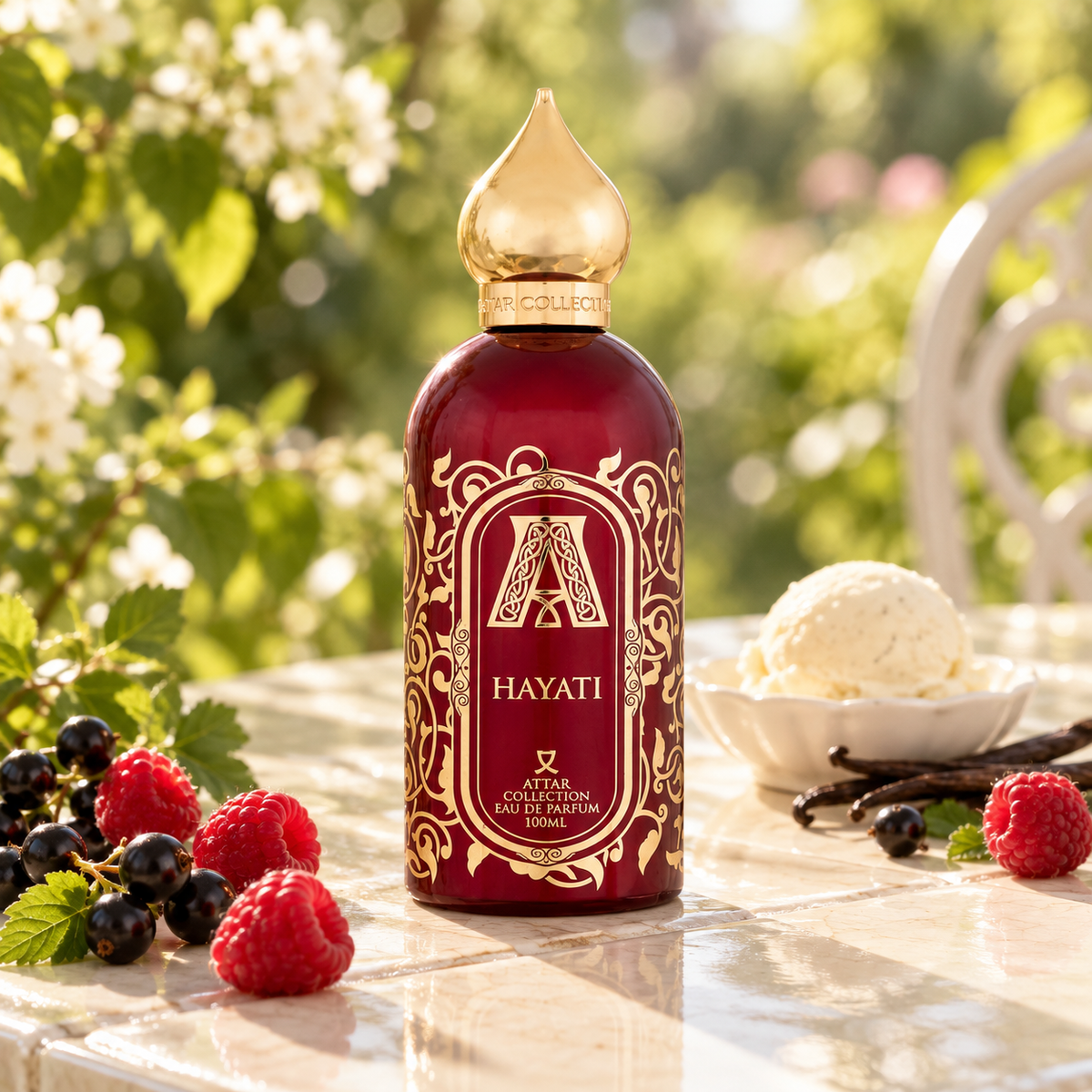 Attar Collection Hayati 100 ml – produkt v prostředí