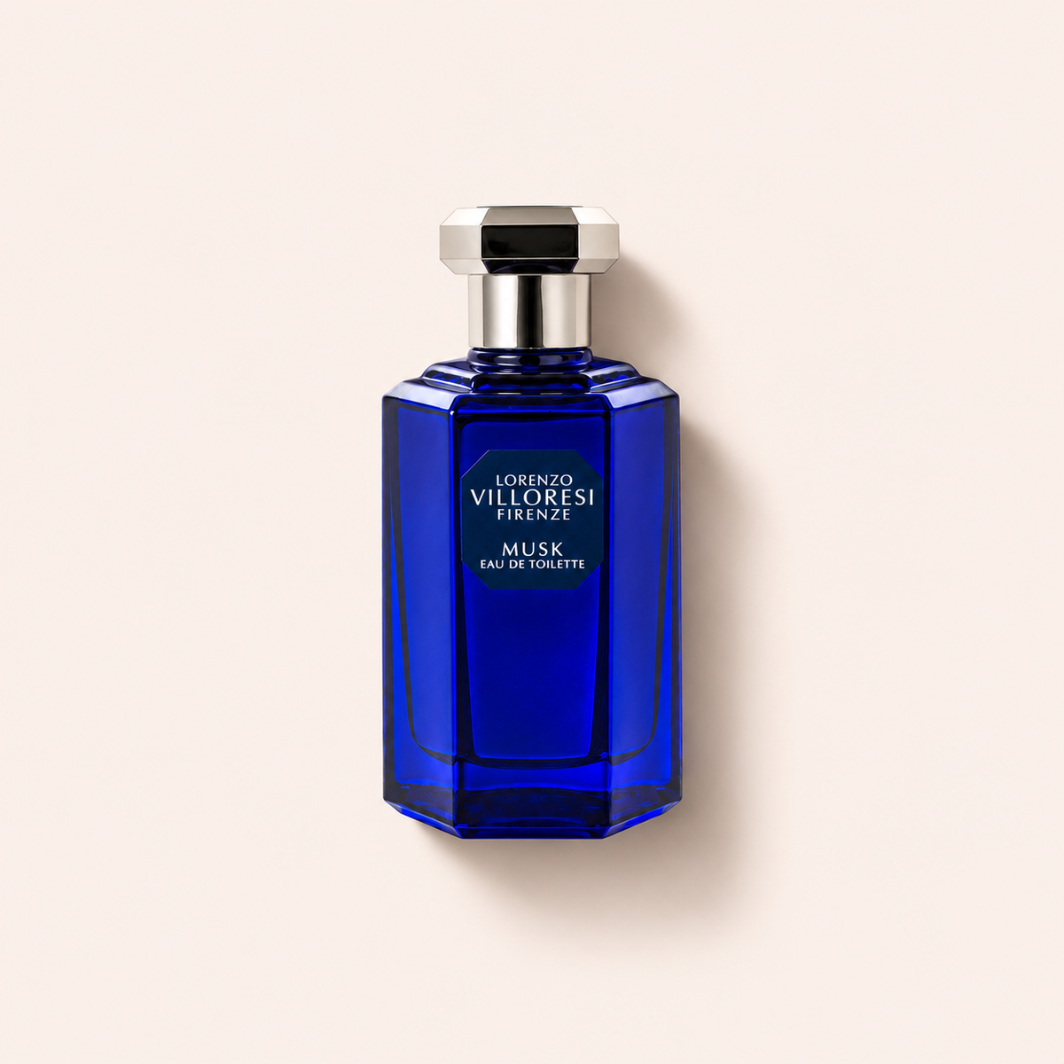 Lorenzo Villoresi Musk EDT 100 ml na béžovém pozadí – MrRizz