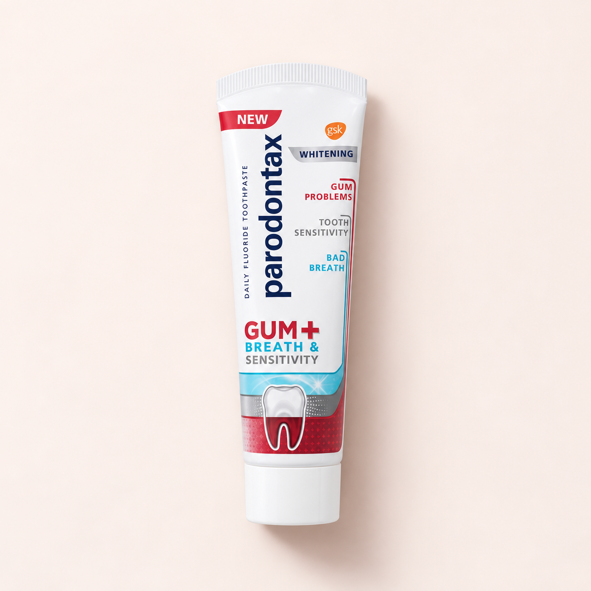 Parodontax Gum+ Breath & Sensitivity Whitening zubní pasta 75 ml – MrRizz