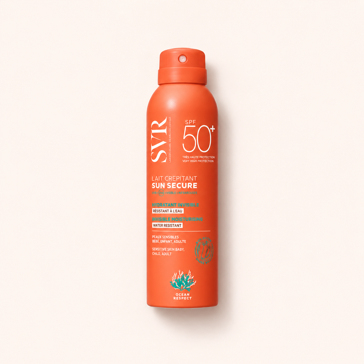 SVR Sun Secure Lait Crepitant 200 ml