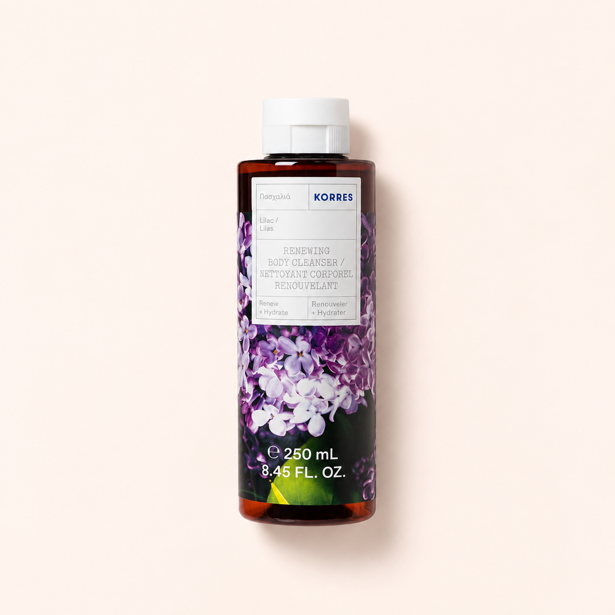 Korres Lilac Renewing Body Cleanser 250 ml