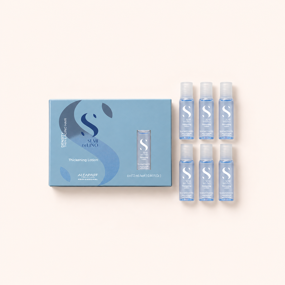 ALFAPARF MILANO Semi Di Lino Density Thickening Lotion 6x13 ml