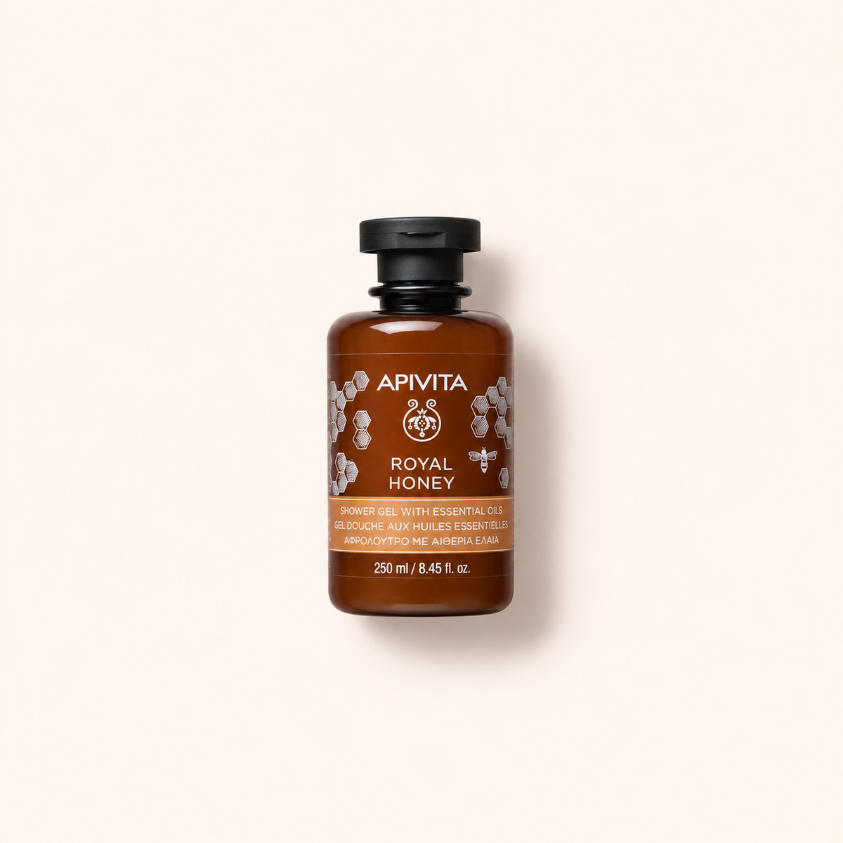 Apivita Royal Honey Shower Gel With Essential Oils 250 ml