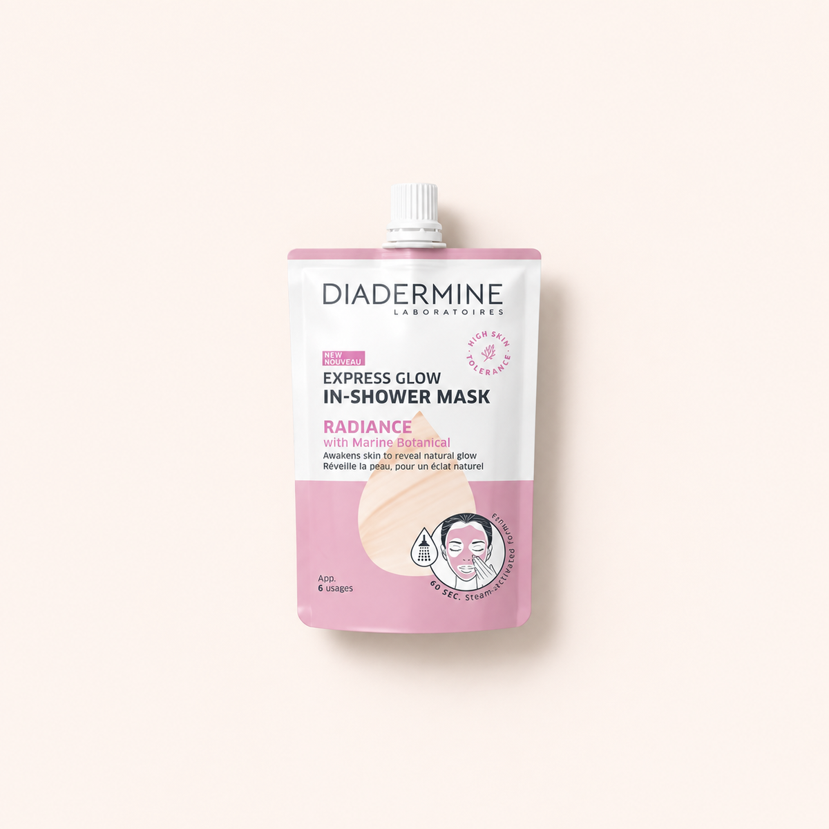 Diadermine Express Glow In-Shower Mask Radiance 50 ml
