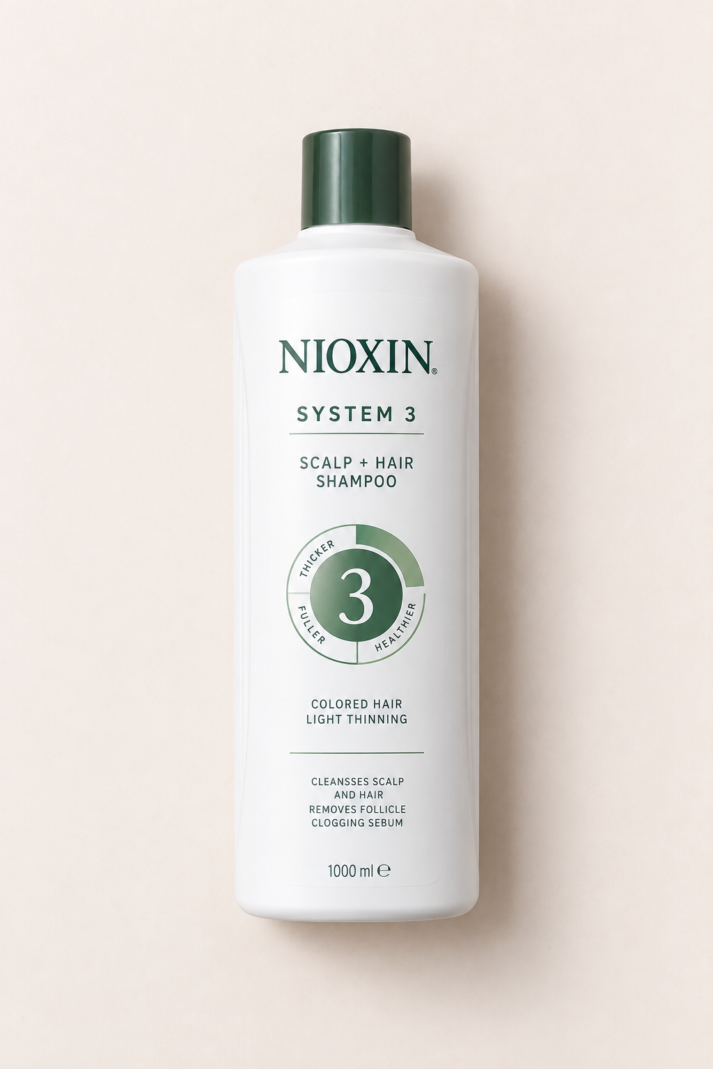 Nioxin System 3 Scalp + Hair Shampoo 1000 ml – MrRizz