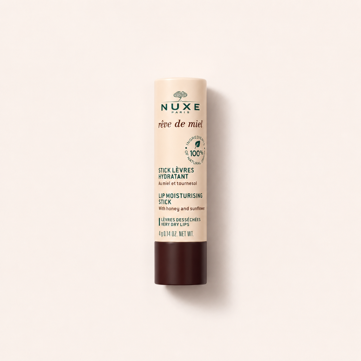 NUXE Reve de Miel Lip Moisturising Stick 4 ml – balzám na rty – MrRizz
