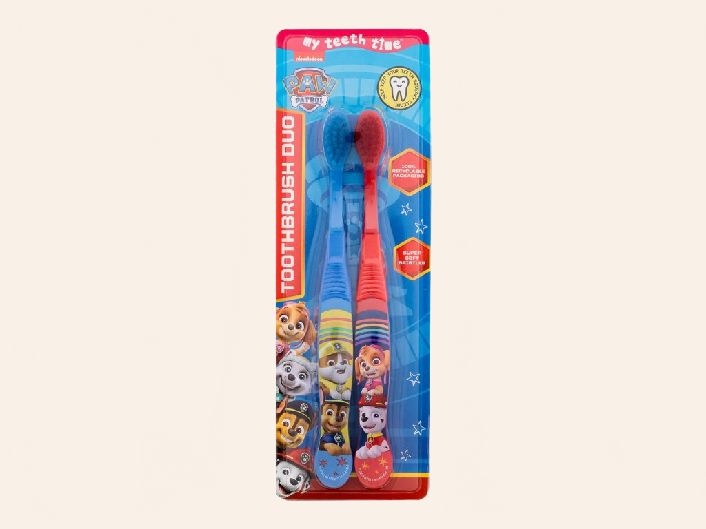 Nickelodeon Paw Patrol Toothbrush Duo 2 ml - 2ml - Klasický zubní kartáček