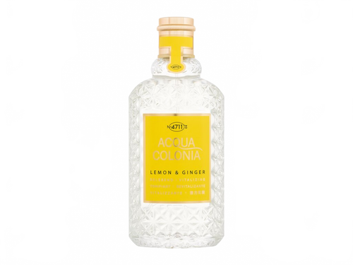 Flakon 4711 Acqua Colonia Lemon & Ginger Kolínská voda 170 ml na béžovém pozadí – MrRizz