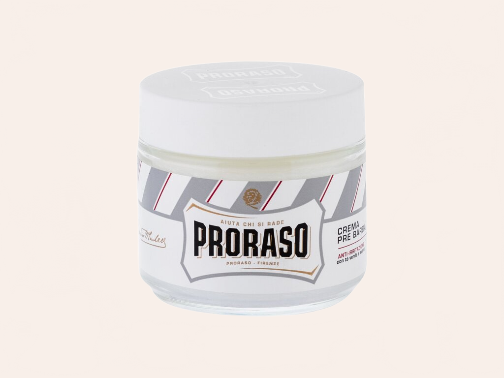 PRORASO White Pre-Shave Cream 100 ml - 100ml - Přípravek před holením