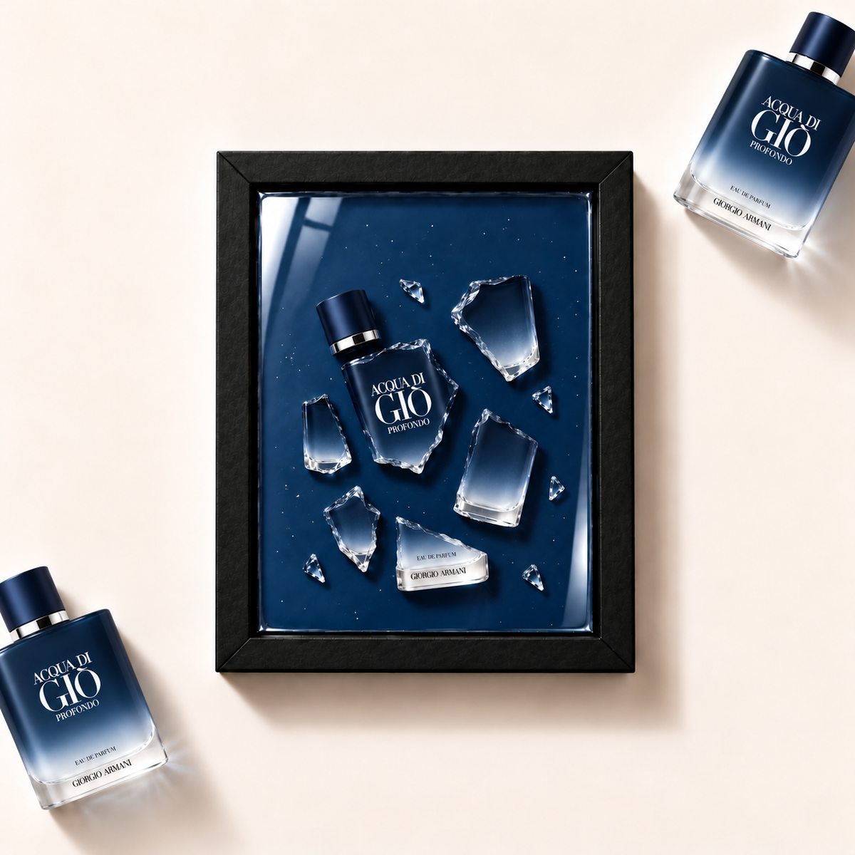 Parfémový obraz Giorgio Armani Acqua di Giò Profondo EDP – ilustrační fotografie