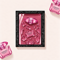 Parfemovy obraz Versace Bright Crystal Absolu v cernem ramu - ilustracni fotografie