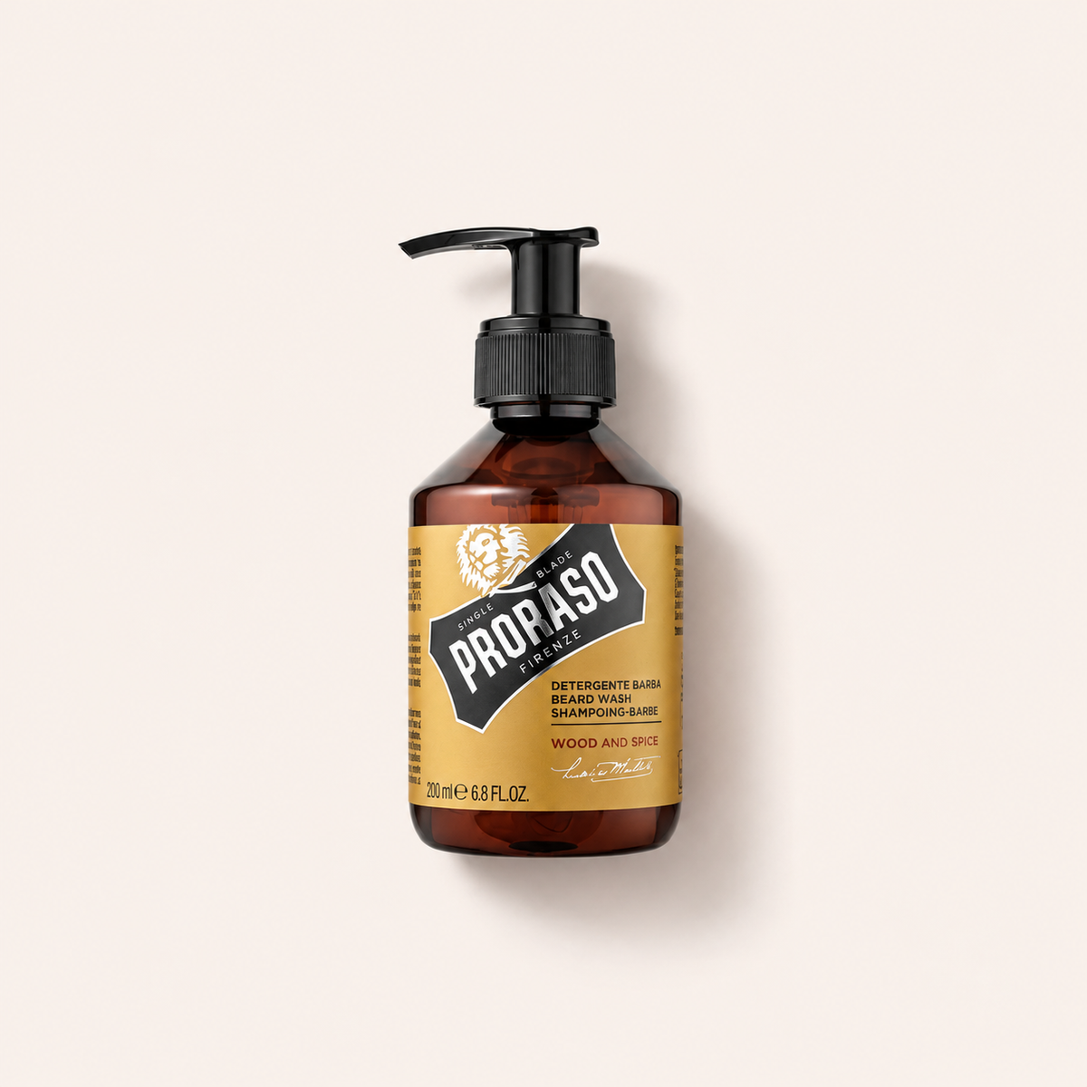 PRORASO Wood & Spice Beard Wash 200 ml – šampon na vousy – MrRizz