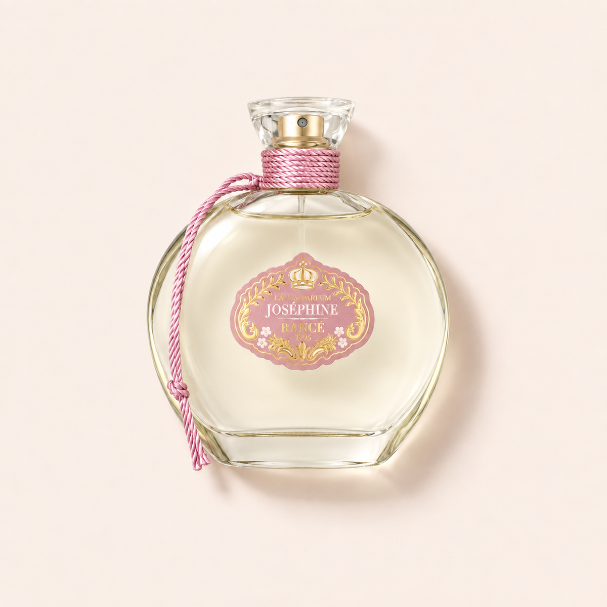 Flakon Rance 1795 Josephine EDP 100 ml na béžovém pozadí – MrRizz