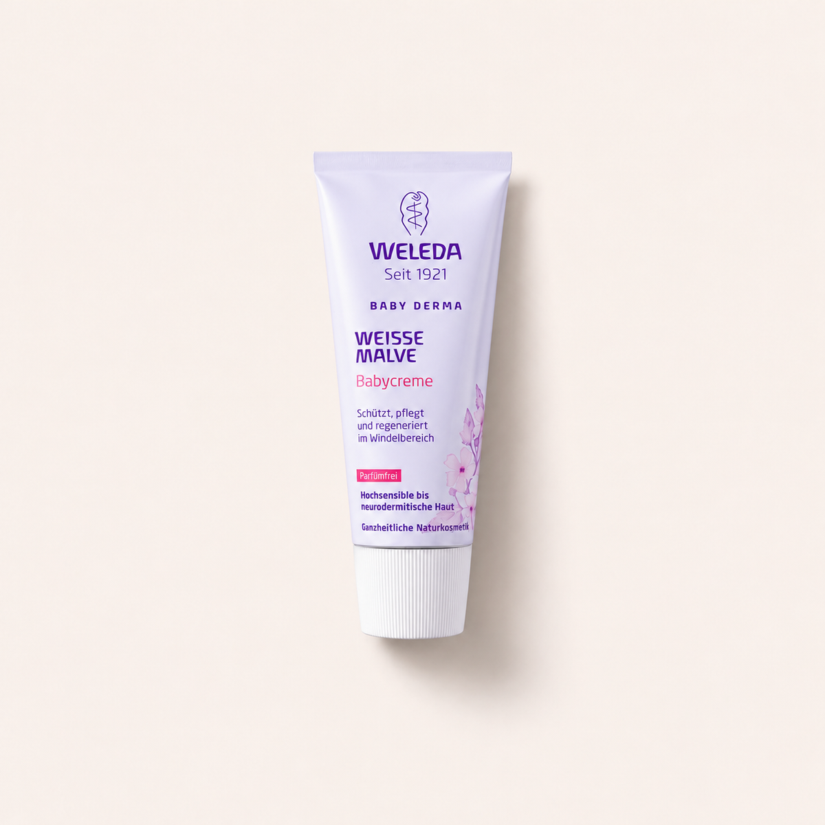 Weleda Baby Derma White Mallow Baby Cream 50 ml – tělový krém – MrRizz