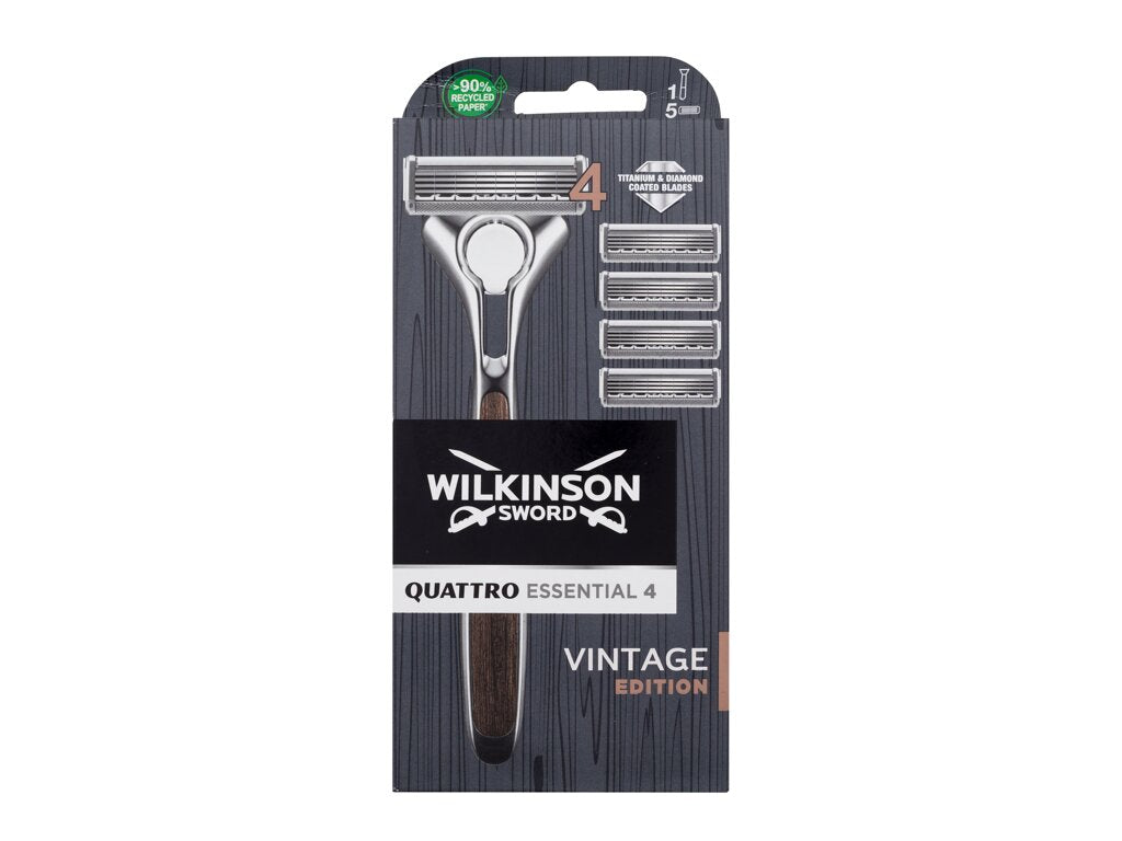 Wilkinson Sword Quattro Essential 4 Vintage Edition 1 ml - 1ml - Holicí strojek