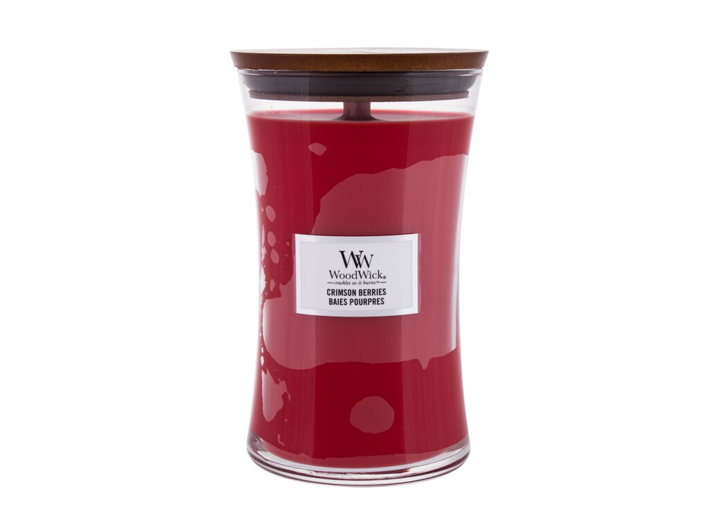 WoodWick Crimson Berries 610 ml - 610ml - Vonná svíčka