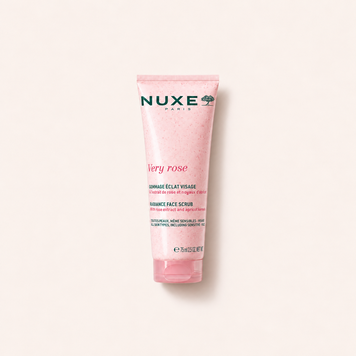 NUXE Very Rose rozjasňující pleťový peeling 75 ml – MrRizz