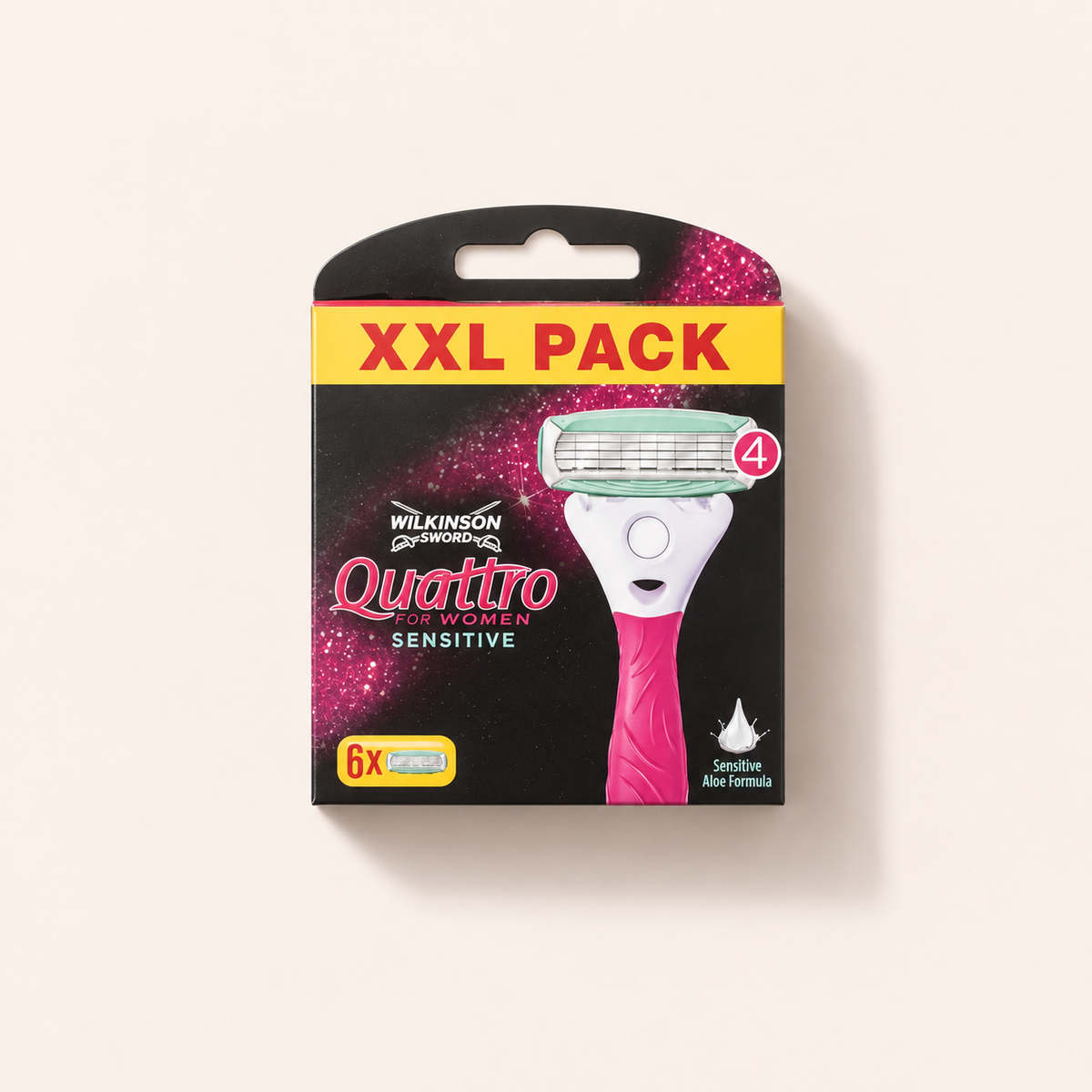 Wilkinson Sword Quattro For Women Sensitive 6 ml