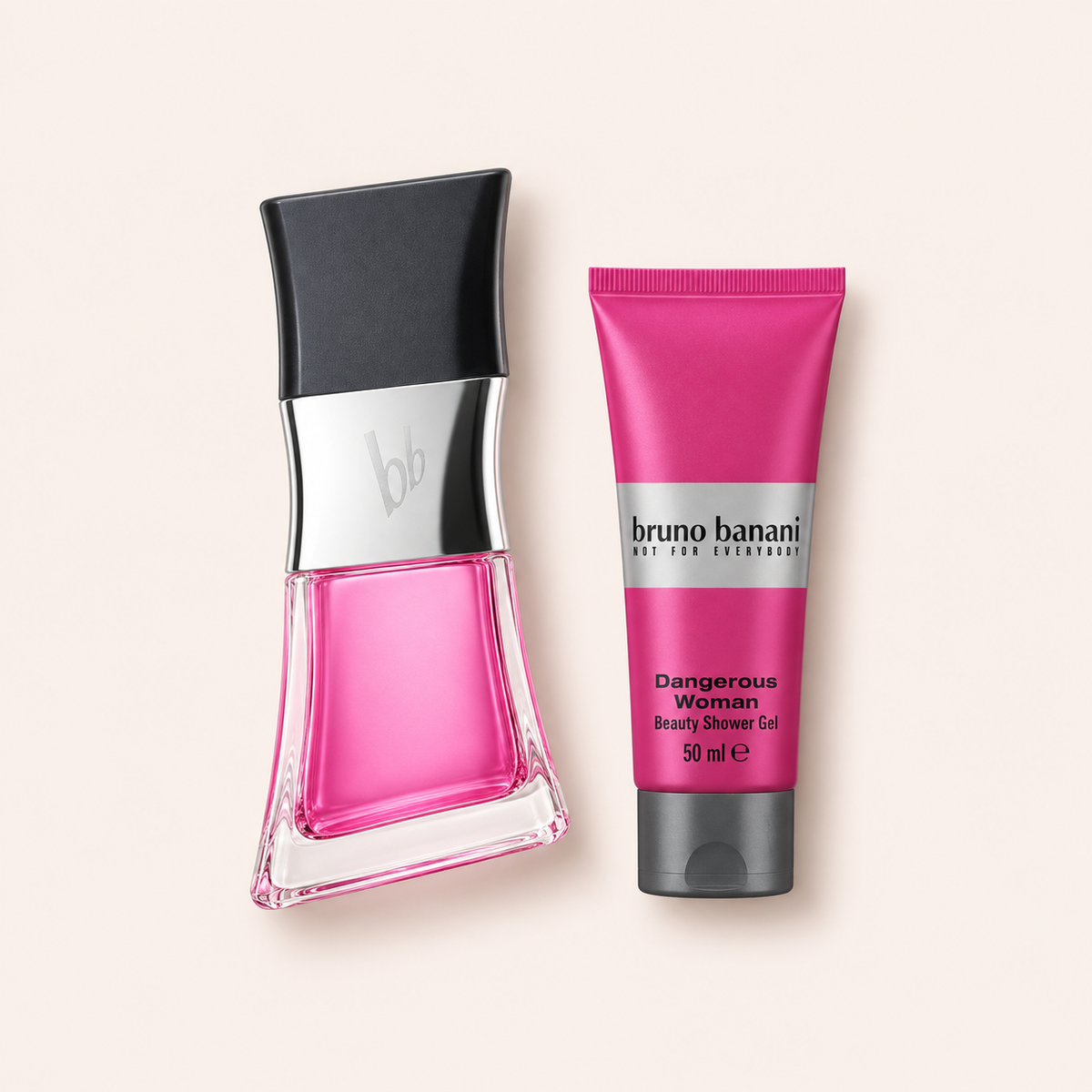 MrRizz titulní fotografie – Bruno Banani Dangerous Woman dárková sada EDT 30 ml + sprchový gel 50 ml