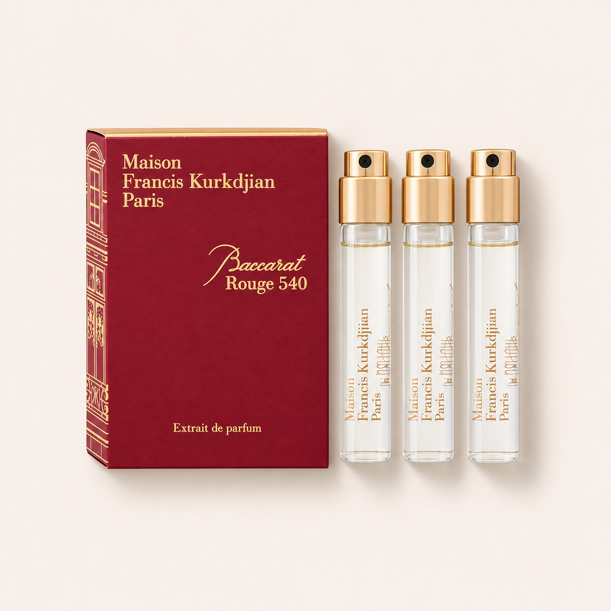 Maison Francis Kurkdjian Baccarat Rouge 540 3x11 ml – titulní fotografie – MrRizz