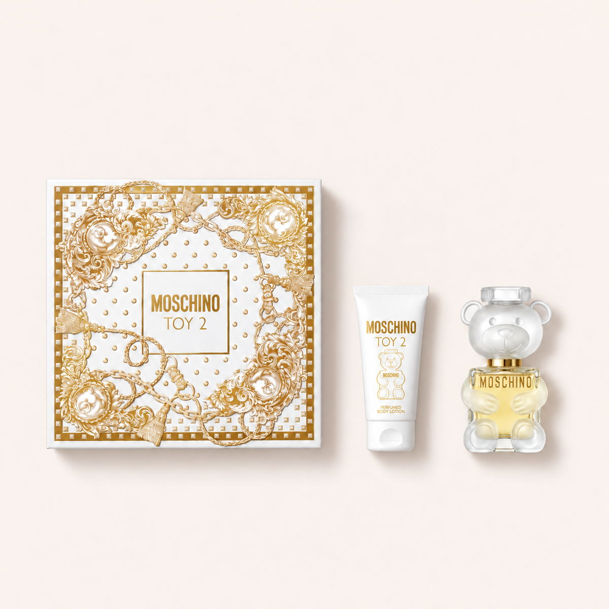 Dárkový set Moschino Toy 2 EDP 30 ml a tělové mléko 50 ml – MrRizz