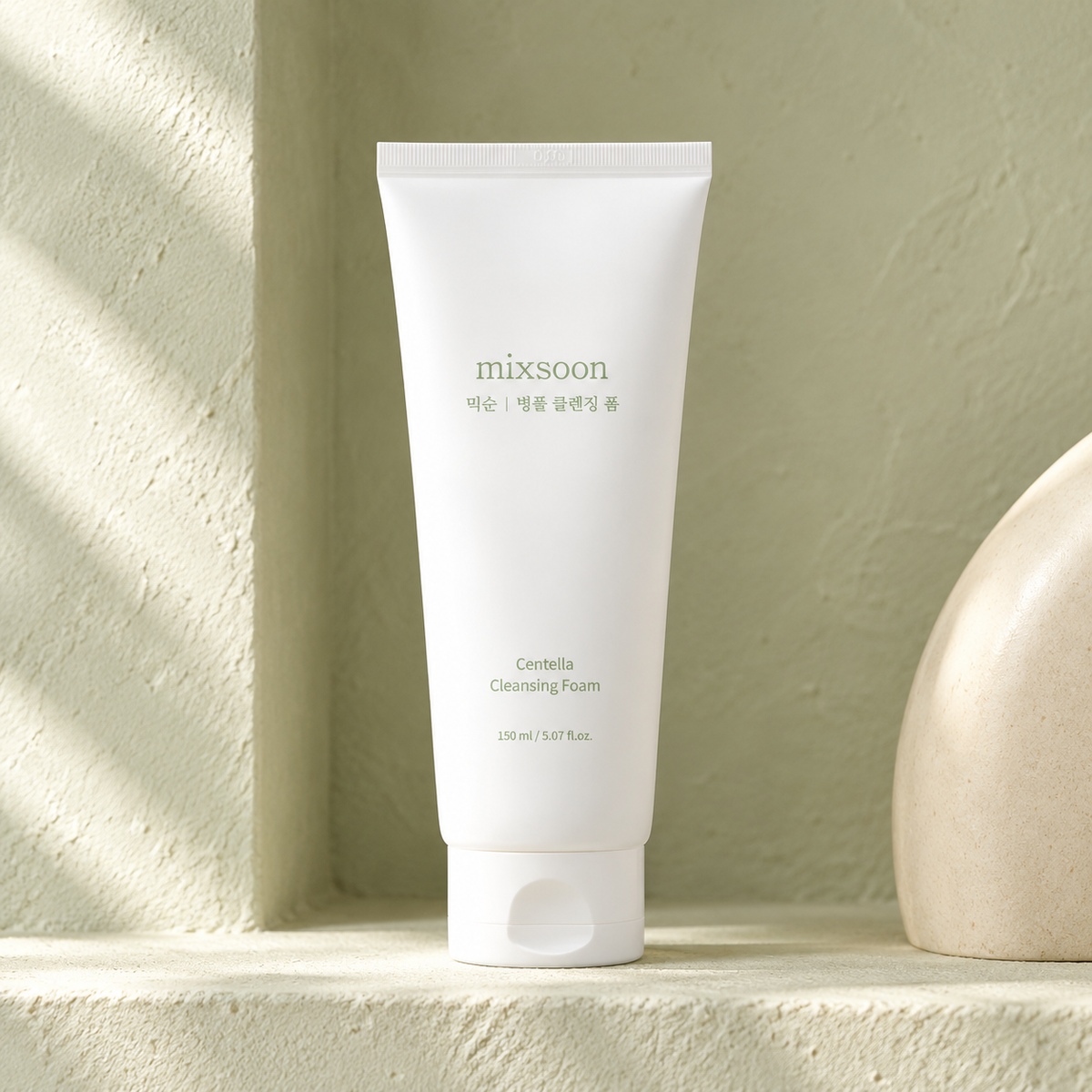Mixsoon Centella Asiatica Cleansing Foam 150 ml – atmosférická fotografie – MrRizz