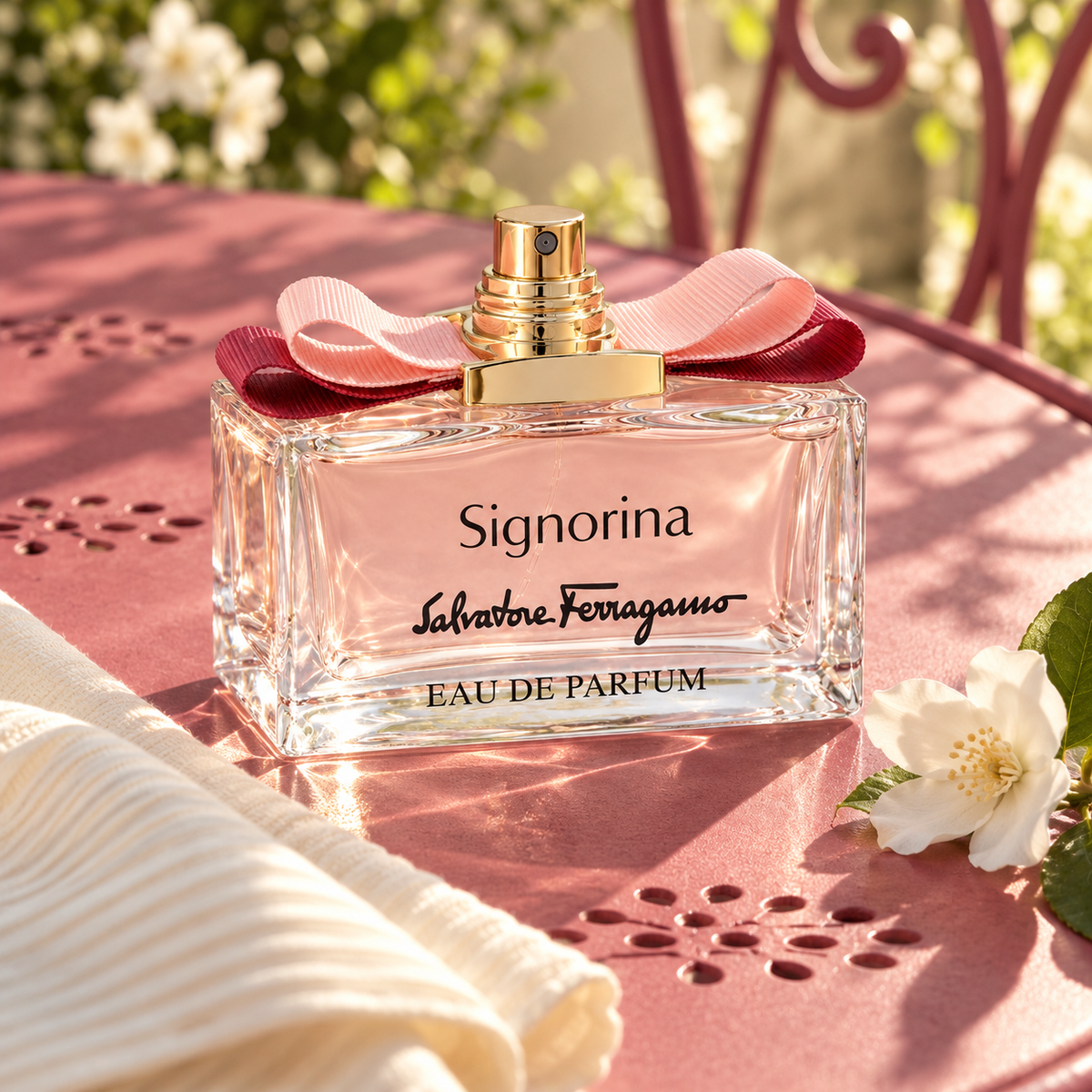 Ferragamo Signorina 100 ml – atmosférická fotografie – MrRizz