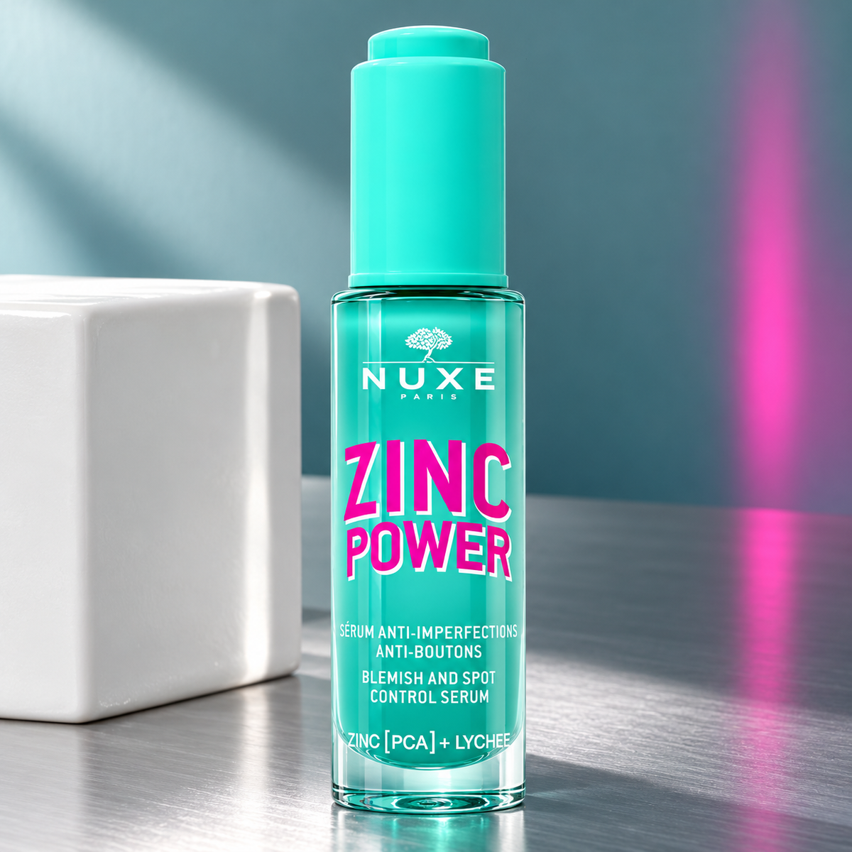 NUXE Zinc Power Blemish And Spot Control Serum 30 ml – atmosférická fotografie – MrRizz