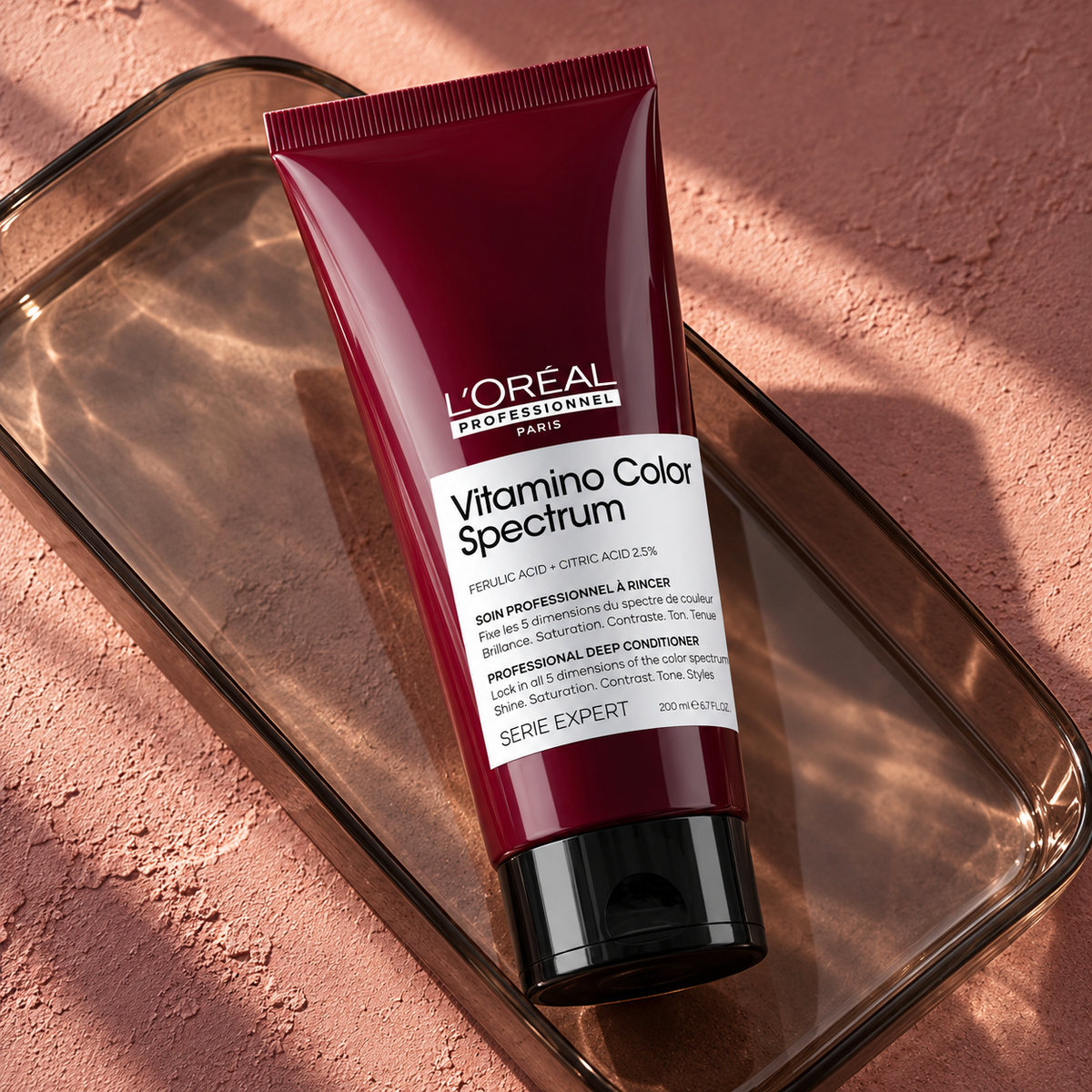 L'Oréal Professionnel Vitamino Color Spectrum Professional Deep Conditioner 200 ml – atmosférická fotografie – MrRizz