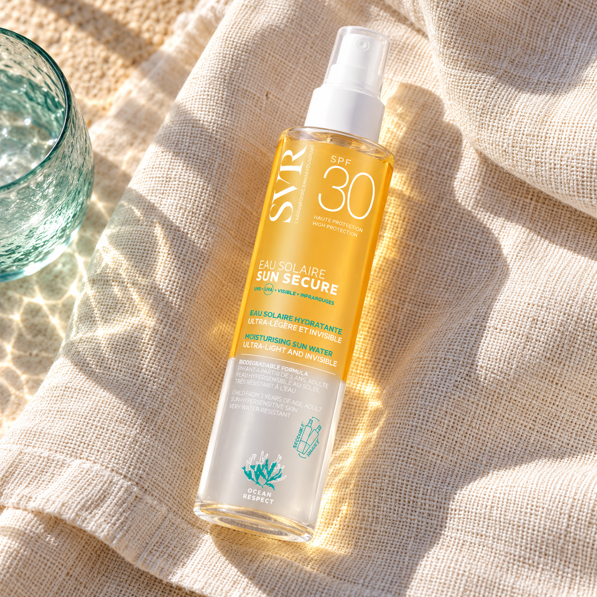 SVR Sun Secure Eau Solaire 200 ml – atmosférická fotografie – MrRizz